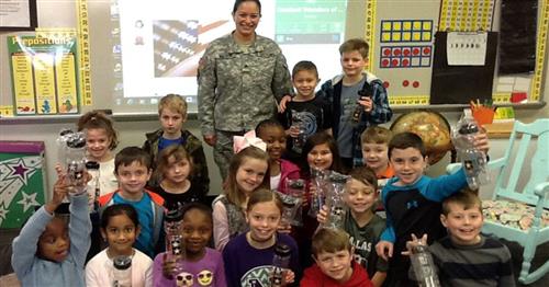 Nebbie Williams Students Thanked for Honoring Veterans 